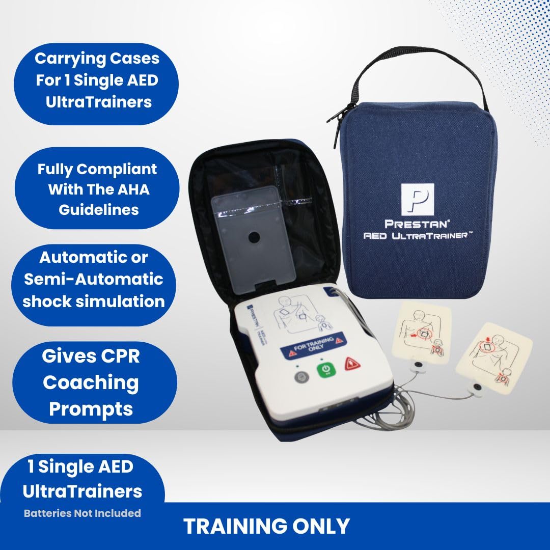 PRESTAN CPR Manikin and One Infant CPR Manikin Training Kit w/AED Trainers and Accessories, Medium Tone, MCR Medical